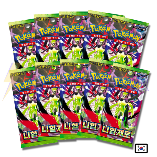 Pack de 10 Boosters Pokémon – M3 Nihil Zero (Coréen)