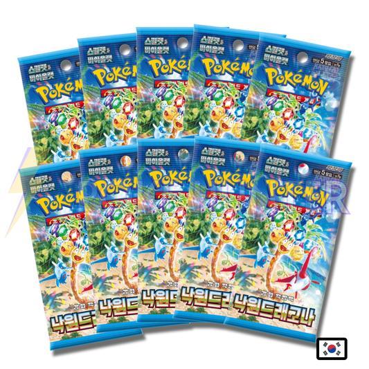 Pack de 10 Boosters Pokémon – SV7A Paradise Dragona (Coréen)